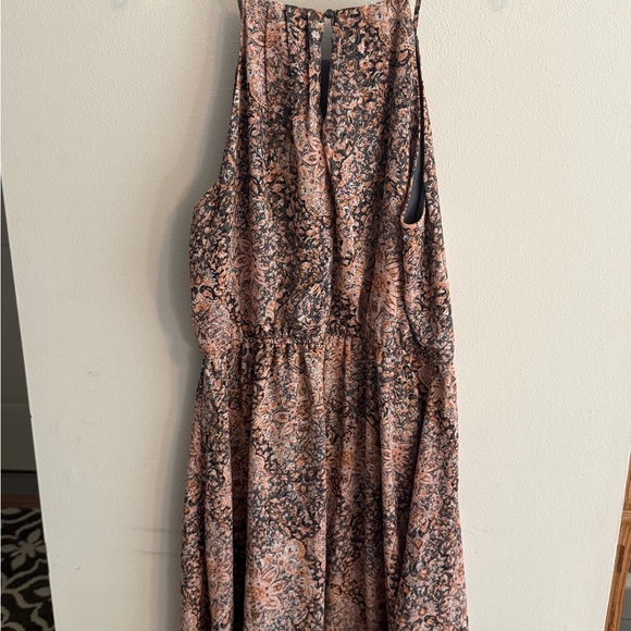 Maurices Black and Orange Paisley Midi Dress - Picture 4 of 4